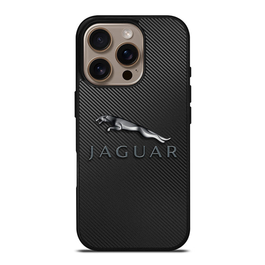 JAGUAR LOGO CARBON 2 iPhone 16 Pro Case Cover