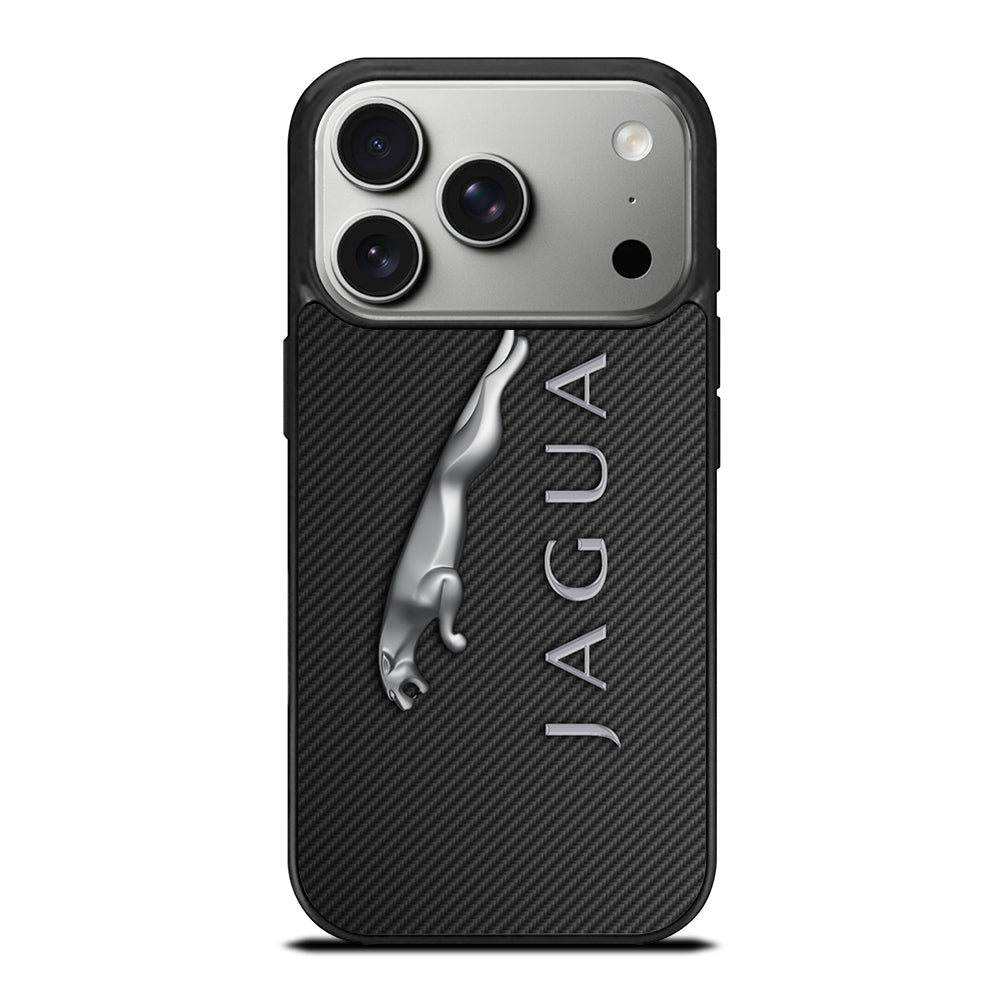 JAGUAR LOGO CARBON iPhone 17 Pro Case Cover