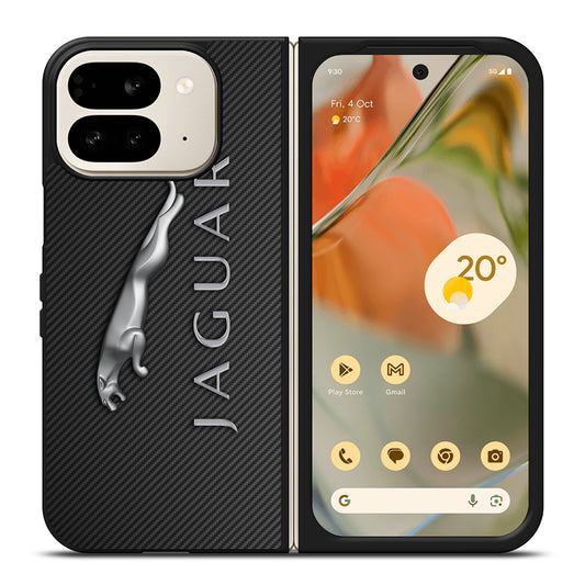 JAGUAR LOGO CARBON Google Pixel 9 Pro Fold Case Cover