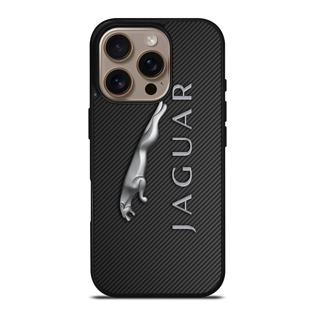 JAGUAR LOGO CARBON iPhone 16 Pro Case Cover