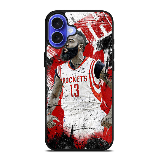 JAMES HARDEN 13 HOUSTON ROCKETS 1 iPhone 16 Case Cover