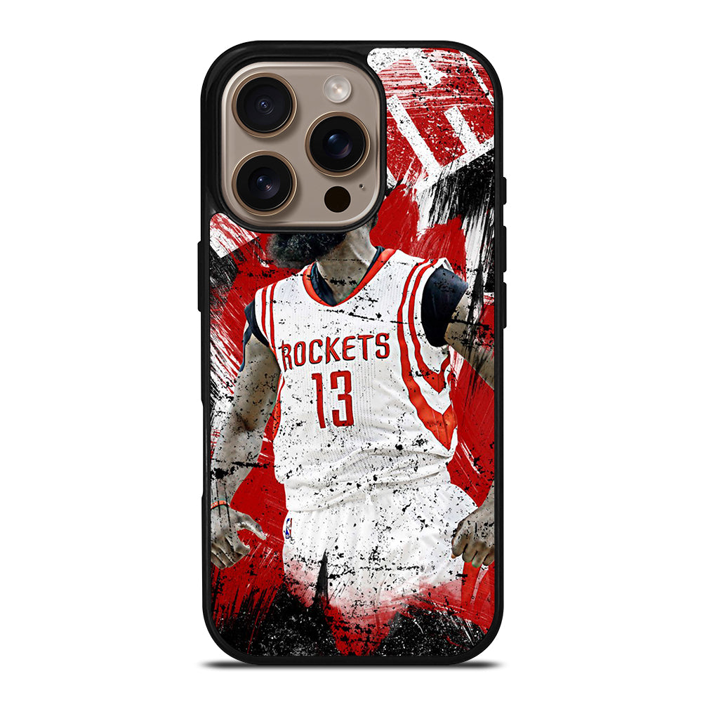 JAMES HARDEN 13 HOUSTON ROCKETS 1 iPhone 16 Pro Case Cover