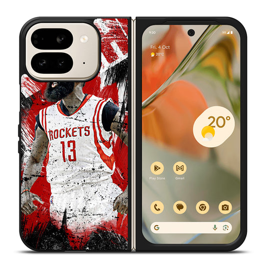 JAMES HARDEN 13 HOUSTON ROCKETS 1 Google Pixel 9 Pro Fold Case Cover