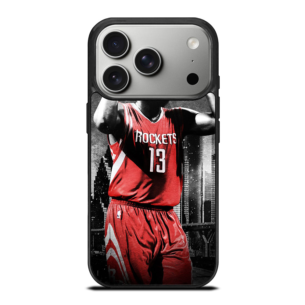 JAMES HARDEN 13 HOUSTON ROCKETS 2 iPhone 17 Pro Case Cover
