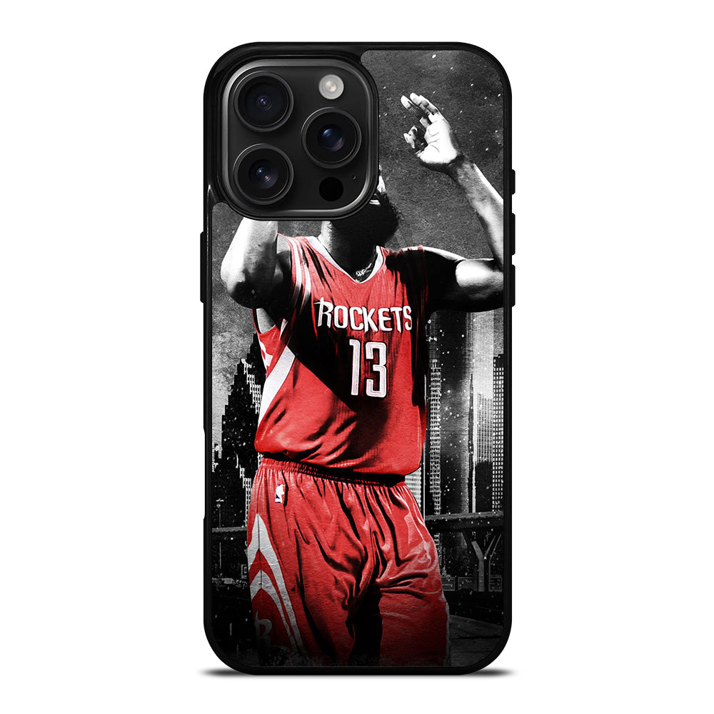 JAMES HARDEN 13 HOUSTON ROCKETS 2 iPhone 16 Pro Max Case Cover