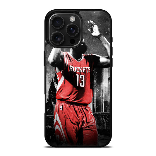 JAMES HARDEN 13 HOUSTON ROCKETS 2 iPhone 16 Pro Max Case Cover