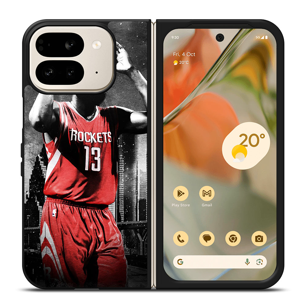 JAMES HARDEN 13 HOUSTON ROCKETS 2 Google Pixel 9 Pro Fold Case Cover