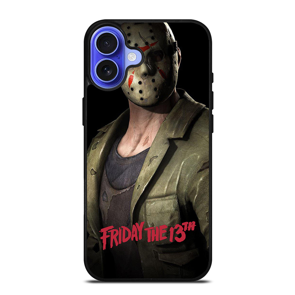 JASON FRIDAY THE 13TH HORROR MOVIE iPhone 16 Case Cover