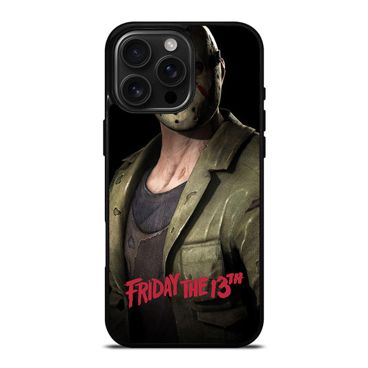 JASON FRIDAY THE 13TH HORROR MOVIE iPhone 16 Pro Max Case Cover