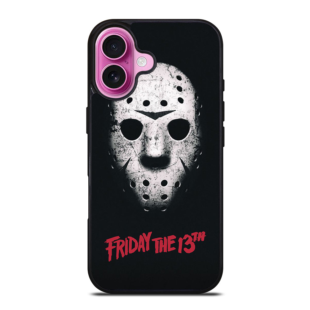 JASON FRIDAY THE 13TH HORROR iPhone 16 Plus Case Cover