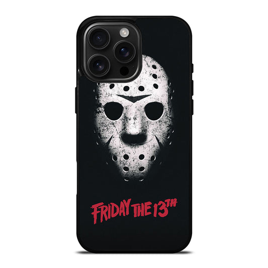 JASON FRIDAY THE 13TH HORROR iPhone 16 Pro Max Case Cover
