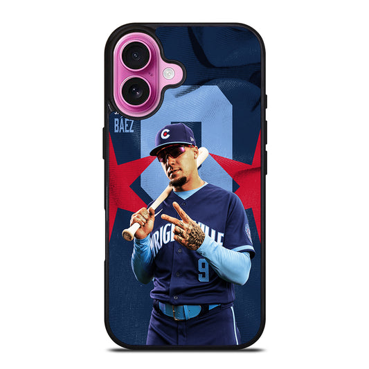 JAVIER BAEZ CHICAGO CUBS MLB 2 iPhone 16 Plus Case Cover