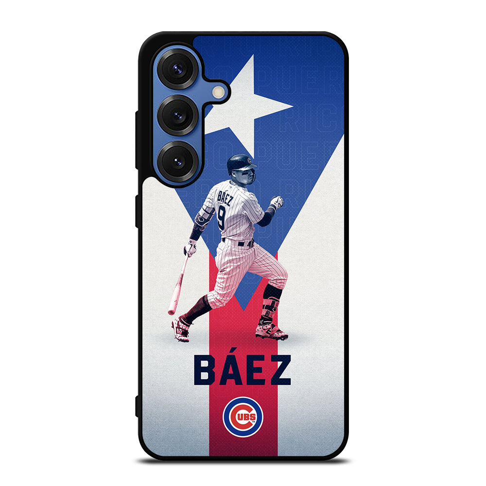 JAVIER BAEZ CHICAGO CUBS MLB 3 Samsung Galaxy S25 Case Cover