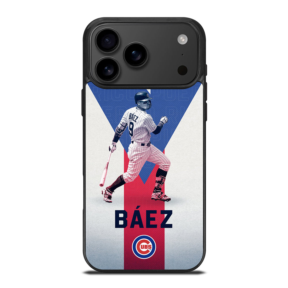 JAVIER BAEZ CHICAGO CUBS MLB 3 iPhone 17 Pro Max Case Cover