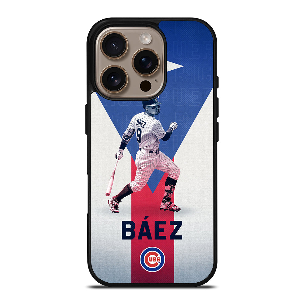 JAVIER BAEZ CHICAGO CUBS MLB 3 iPhone 16 Pro Case Cover