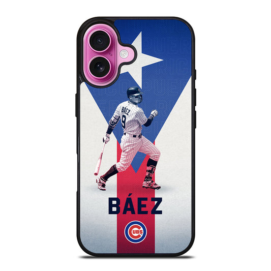 JAVIER BAEZ CHICAGO CUBS MLB 3 iPhone 16 Plus Case Cover