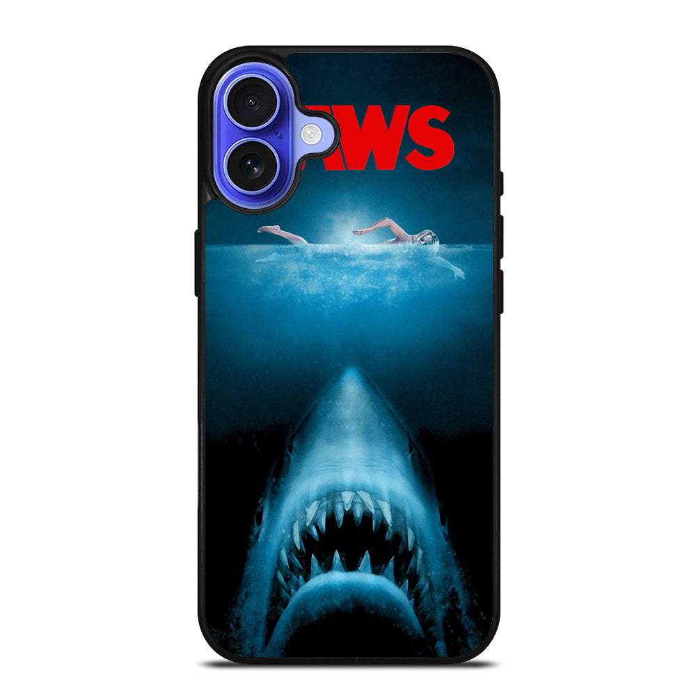 JAWS SHARKS MOVIE iPhone 16 Case Cover