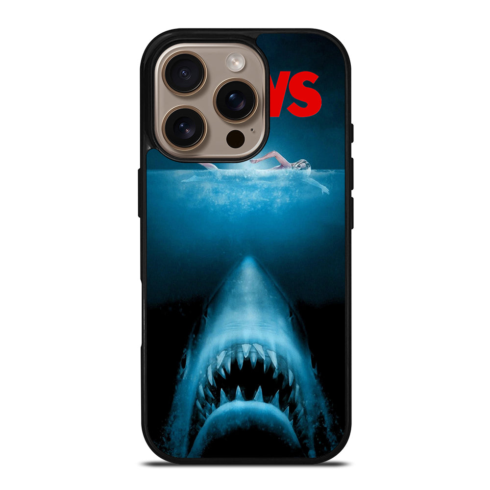 JAWS SHARKS MOVIE iPhone 16 Pro Case Cover