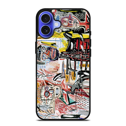 JEAN MICHEL BASQUIAT 1 iPhone 16 Case Cover