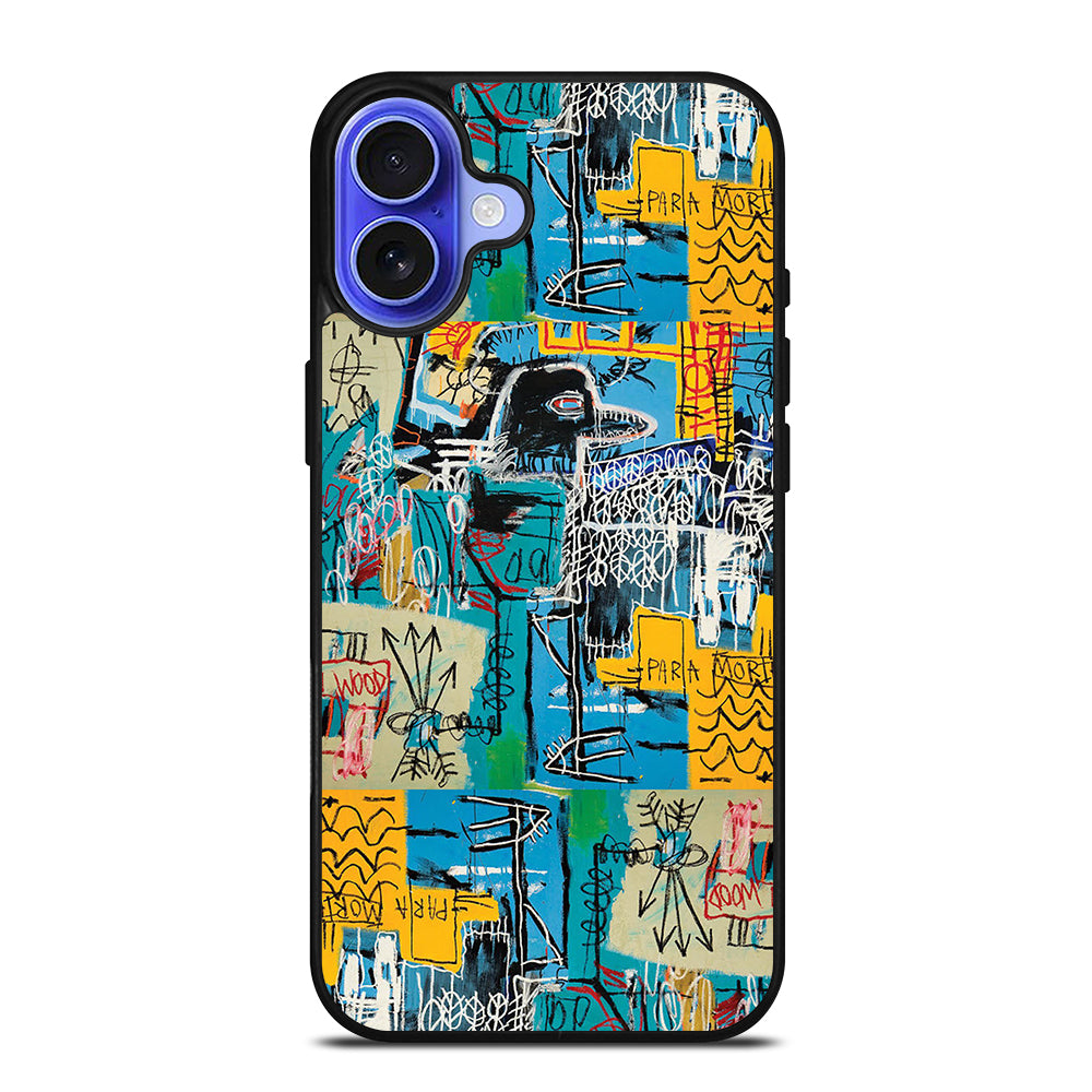 JEAN MICHEL BASQUIAT 3 iPhone 16 Case Cover