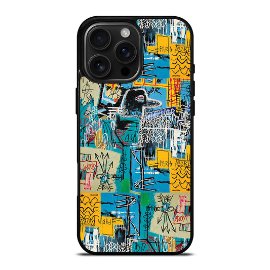JEAN MICHEL BASQUIAT 3 iPhone 16 Pro Max Case Cover