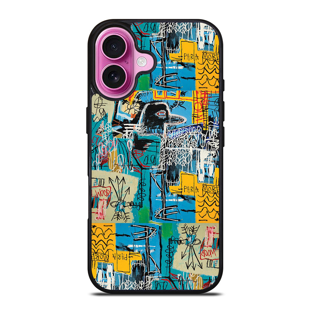 JEAN MICHEL BASQUIAT 3 iPhone 16 Plus Case Cover