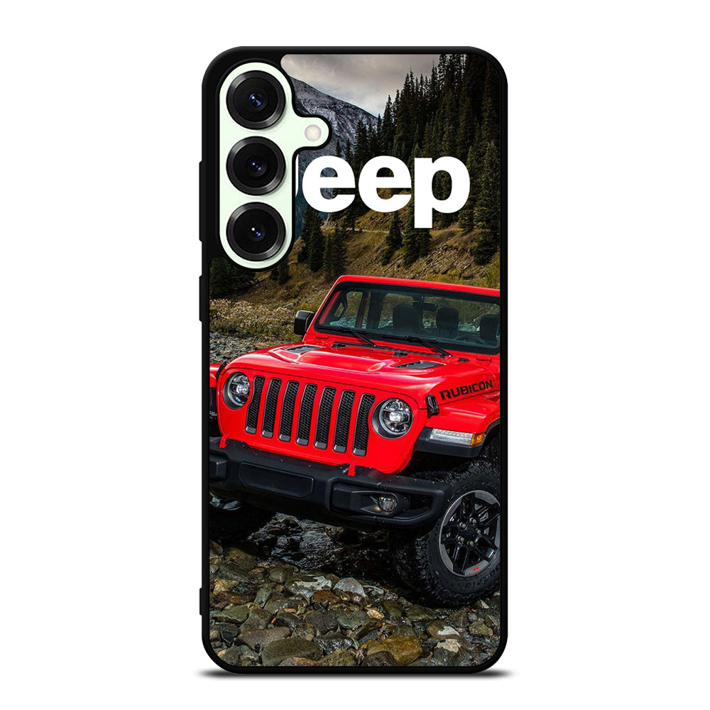JEEP RED CAR Samsung Galaxy S25 Plus Case Cover