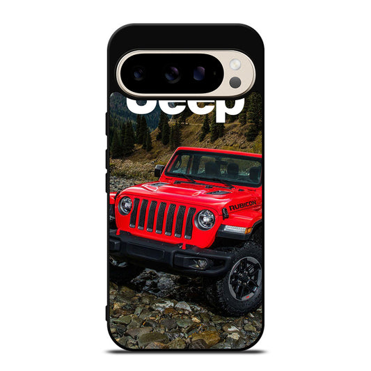 JEEP RED CAR Google Pixel 9 Pro Case Cover