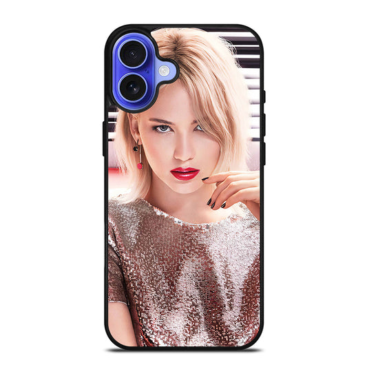 JENNIFER LAWRENCE FACE iPhone 16 Case Cover