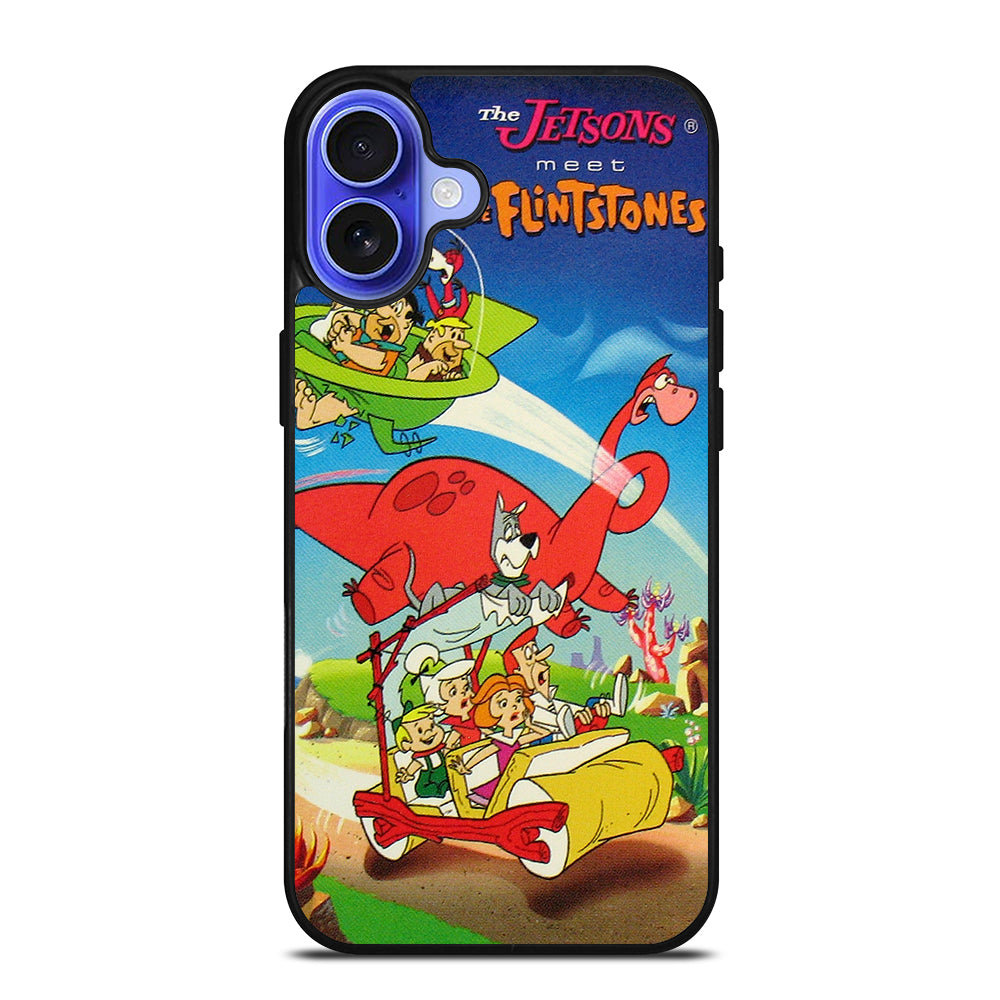 JETSONS MEET FLINTSTONES CARTOON 1 iPhone 16 Case Cover