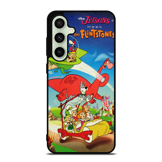 JETSONS MEET FLINTSTONES CARTOON 1 Samsung Galaxy S24 FE Case Cover