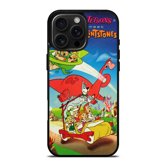 JETSONS MEET FLINTSTONES CARTOON 1 iPhone 16 Pro Max Case Cover