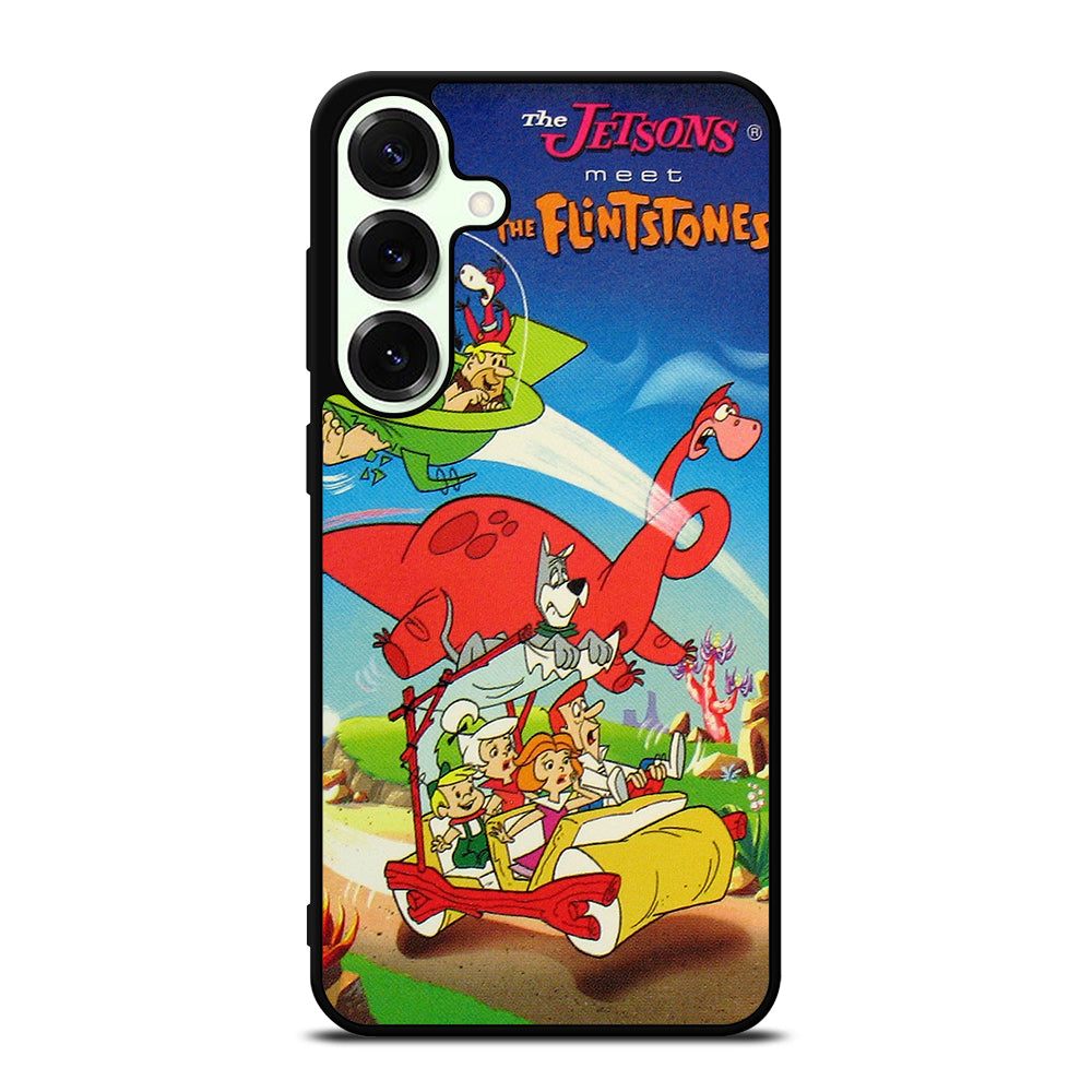 JETSONS MEET FLINTSTONES CARTOON 1 Samsung Galaxy S25 Plus Case Cover