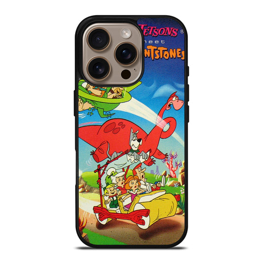 JETSONS MEET FLINTSTONES CARTOON 1 iPhone 16 Pro Case Cover