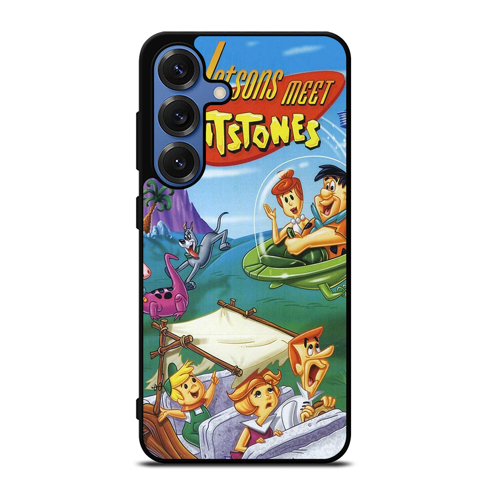 JETSONS MEET FLINTSTONES CARTOON 2 Samsung Galaxy S25 Case Cover