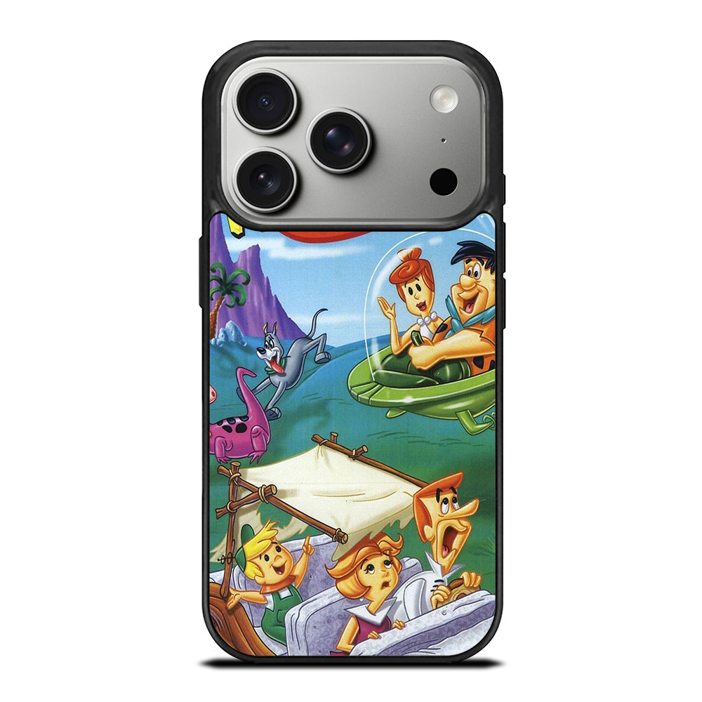 JETSONS MEET FLINTSTONES CARTOON 2 iPhone 17 Pro Case Cover