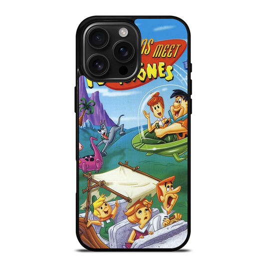 JETSONS MEET FLINTSTONES CARTOON 2 iPhone 16 Pro Max Case Cover