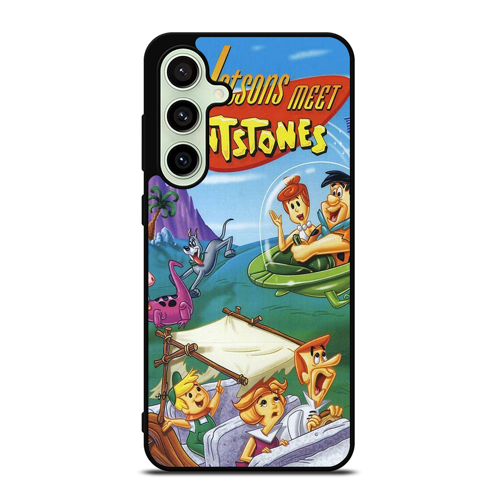 JETSONS MEET FLINTSTONES CARTOON 2 Samsung Galaxy S24 FE Case Cover