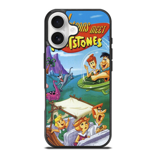 JETSONS MEET FLINTSTONES CARTOON 2 iPhone 17 Case Cover