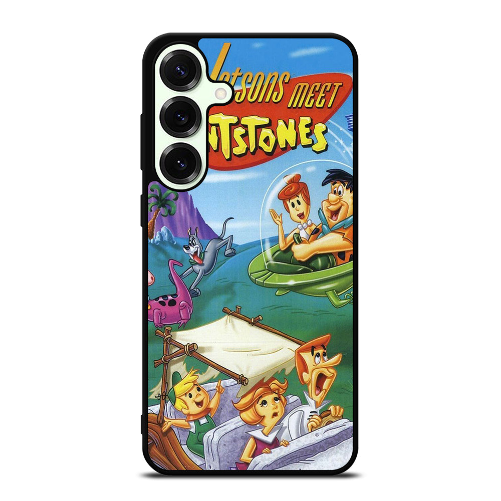 JETSONS MEET FLINTSTONES CARTOON 2 Samsung Galaxy S25 Plus Case Cover
