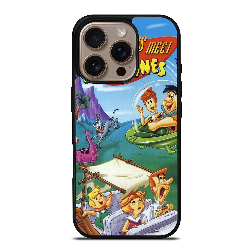 JETSONS MEET FLINTSTONES CARTOON 2 iPhone 16 Pro Case Cover