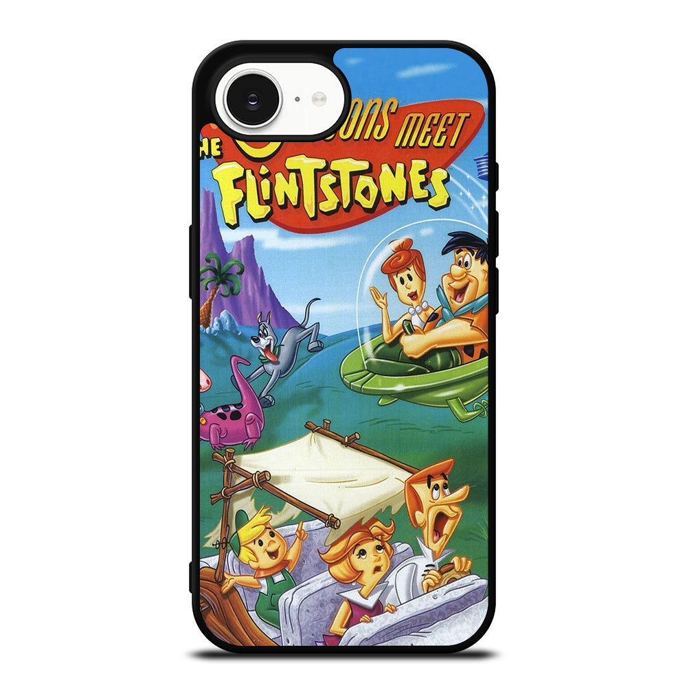 JETSONS MEET FLINTSTONES CARTOON 2 iPhone 16e Case Cover