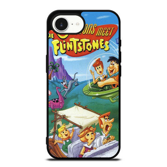 JETSONS MEET FLINTSTONES CARTOON 2 iPhone 16e Case Cover