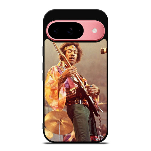 JIMI HENDRIX AND GUITAR Google Pixel 9 Case Cover
