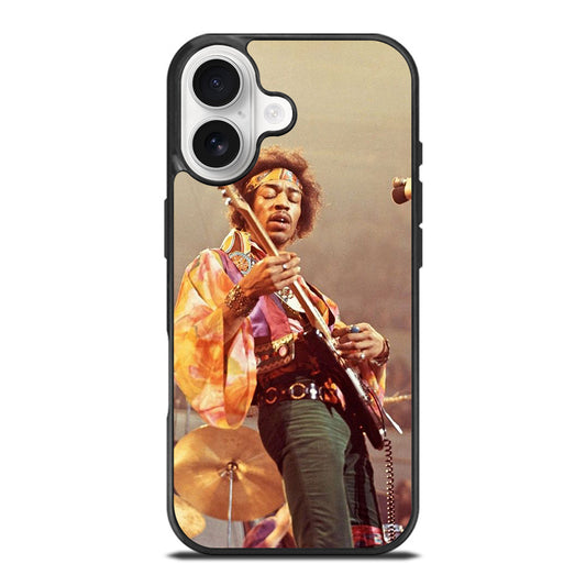 JIMI HENDRIX AND GUITAR iPhone 17 Case Cover