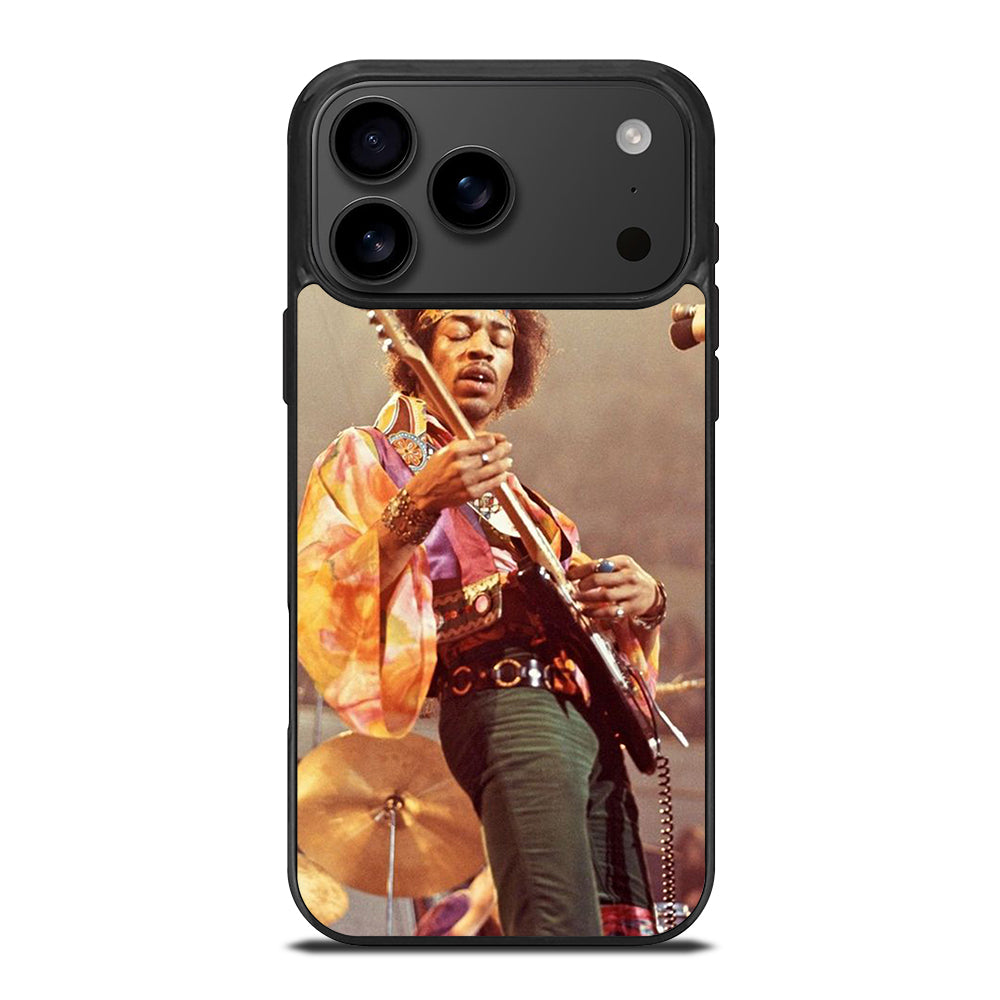 JIMI HENDRIX AND GUITAR iPhone 17 Pro Max Case Cover
