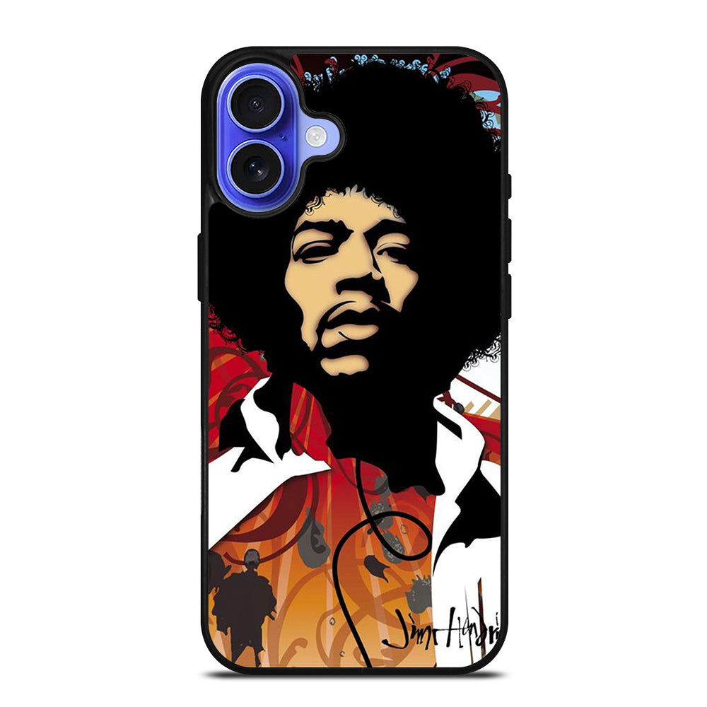 JIMI HENDRIX ART iPhone 16 Case Cover