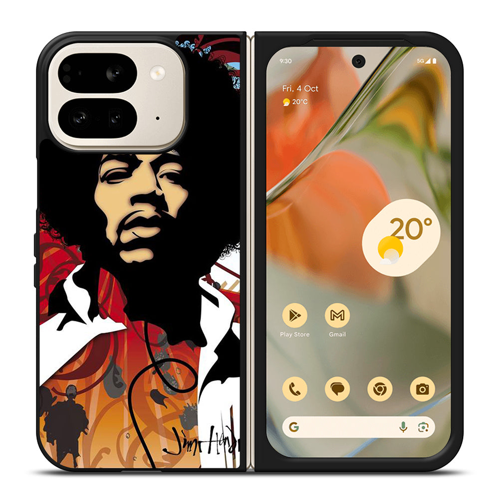 JIMI HENDRIX ART Google Pixel 9 Pro Fold Case Cover