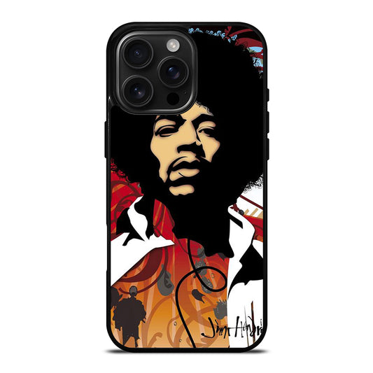 JIMI HENDRIX ART iPhone 16 Pro Max Case Cover