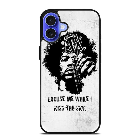 JIMI HENDRIX QUOTE iPhone 16 Case Cover